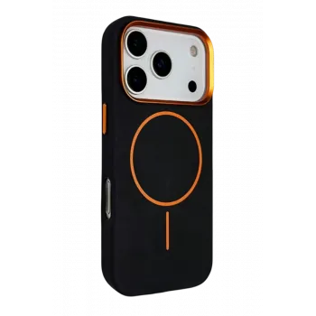 Joko Apple iPhone 17 Pro Max Luno Deri Magsafe Kapak - Siyah