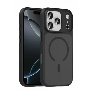 Joko Apple iPhone 17 Pro Max Megane Magsafe Kapak - Siyah