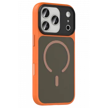 Joko Apple iPhone 17 Pro Megane Magsafe Kapak - Turuncu