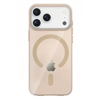 Joko Apple iPhone 17 Pro PC Blank Magsafe Kapak - Çöl Titanyum