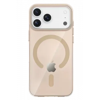 Joko Apple iPhone 17 Pro PC Blank Magsafe Kapak - Çöl Titanyum