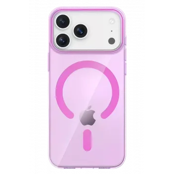 Joko Apple iPhone 17 Pro PC Blank Magsafe Kapak - Pembe