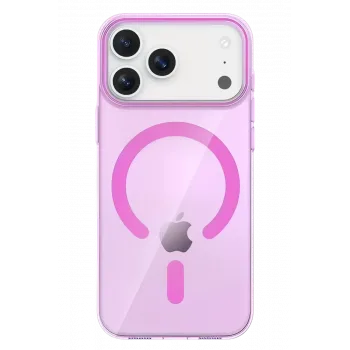 Joko Apple iPhone 17 Pro PC Blank Magsafe Kapak - Pembe