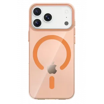 Joko Apple iPhone 17 Pro PC Blank Magsafe Kapak - Turuncu