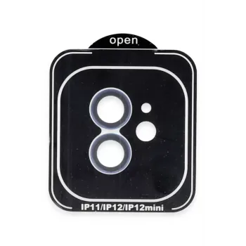 Joko iPhone 11 PVD Metal Kamera Lens - Mavi