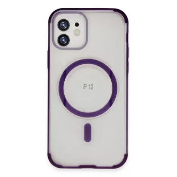 Joko iPhone 12 Hilton Magsafe Kapak - Derin Mor