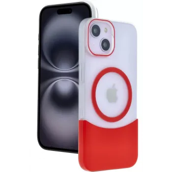 Joko iPhone 14 Velar Magsafe Kapak - Kırmızı