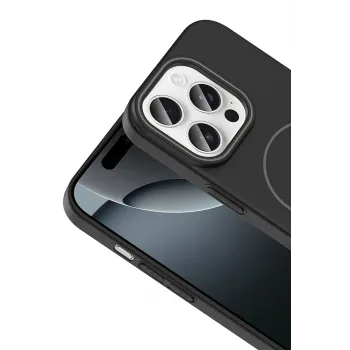 Joko iPhone 15 Plus Broş Magsafe Kapak - Titan Gri