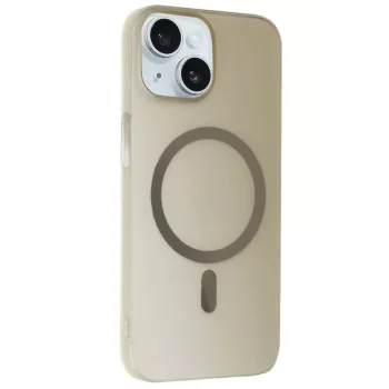 Joko Apple iPhone 15 Plus Tuna PC Slim Magsafe Kapak - Titan Gri