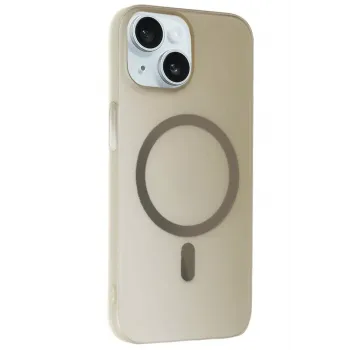 Joko iPhone 15 Plus Tuna PC Slim Magsafe Kapak - Titan Gri