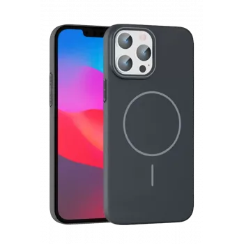 Joko iPhone 15 Pro Max Broş Magsafe Kapak - Füme