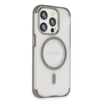 Joko iPhone 15 Pro Max Hilton Magsafe Kapak - Titan Gri