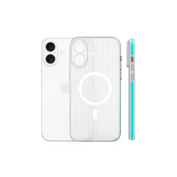 Joko iPhone 16 Line Magsafe Kapak - Mavi