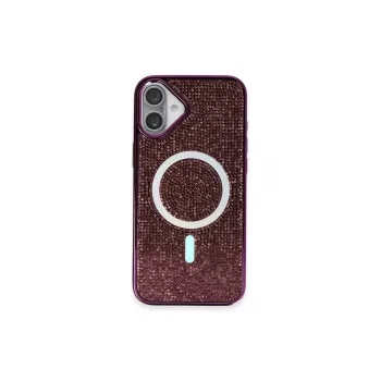 Joko iPhone 16 Plus Kılıf Helen Magsafe Kapak - Derin Mor