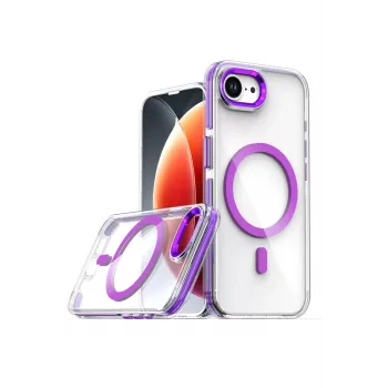 Joko iPhone 16E Bella Magsafe Kapak - Derin Mor