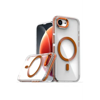 Joko iPhone 16E Bella Magsafe Kapak - Turuncu