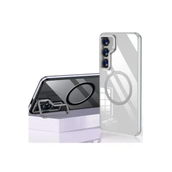 Joko Samsung Galaxy S24 Crystal Magsafe Kapak - Şeffaf