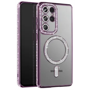 Joko Samsung Galaxy S26 Ultra Joke Simli Magneticsafe Kılıf - Derin Mor