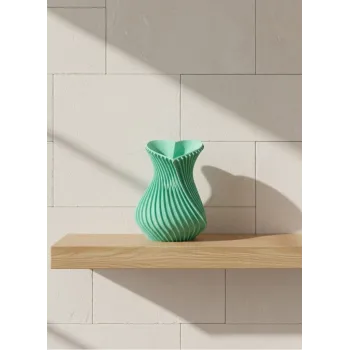 KALPLİ VAZO TURKUAZ