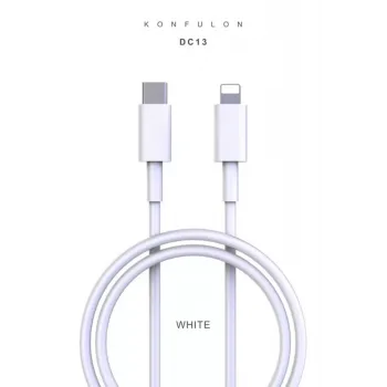Konfulon DC13 1M 20W Type-C to Lightning Kablo iphone Uyumlu