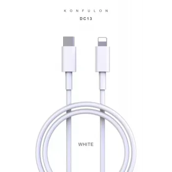 Konfulon DC13 1M 20W Type-C to Lightning Kablo iphone Uyumlu