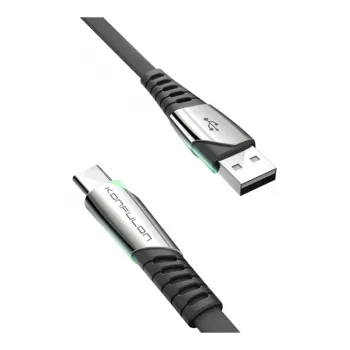 Konfulon DC18 Type-C Kablo 1M 5A - Siyah