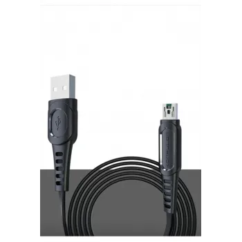 Konfulon DC24 Micro USB Kablo 1.2M 4A - Siyah