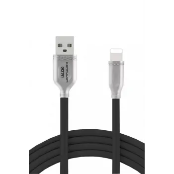 Konfulon S48 Lightning Kablo iphone Uyumlu 1M 3A - Siyah