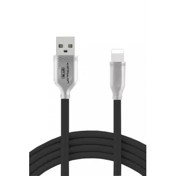 Konfulon S48 Lightning Kablo iphone Uyumlu 1M 3A - Siyah