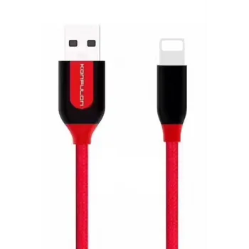 Konfulon S51 Lightning Kablo iphone Uyumlu 1M 3A - Kırmızı