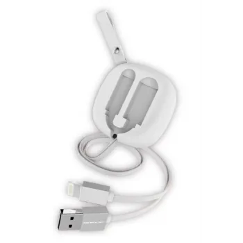 Konfulon S80 Lightning Kablo iphone Uyumlu 20cm-1M 2A - Beyaz