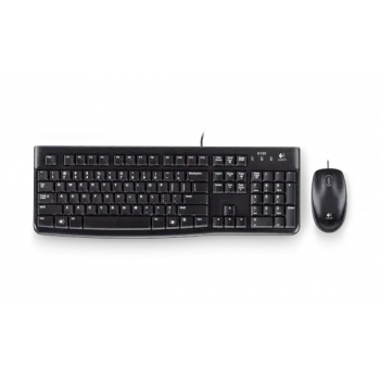 LOGITECH MK120 TR Q USB KABLOLU KLAVYE VE MOUSE SET SİYAH 920-002560