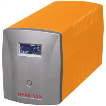 MAKELSAN LION 1200VA 1F/1F (2X7AH) 5/10DK LINE INTERAKTIF UPS
