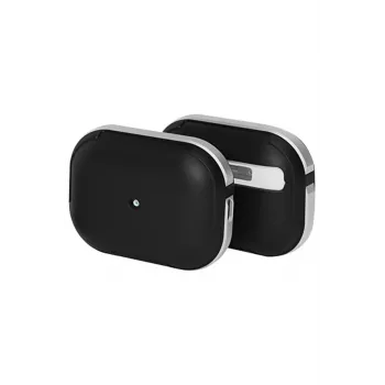 Movenchy Airpods Pro 2 (2.nesil) MO-A8 Armor Kılıf - Gümüş