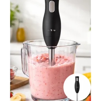 Mutfak El Blenderı Paslanmaz Çelik Uçlu Ergonomik Tasarım