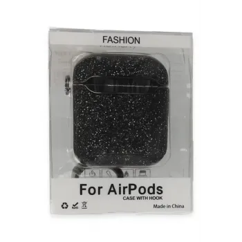 Newface Airpods 2 (2.nesil) Spell Simli Kılıf - Siyah
