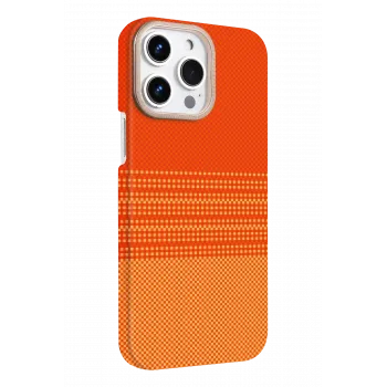 Newface Apple iPhone 15 Pro Max Vega Magsafe Kapak - Turuncu