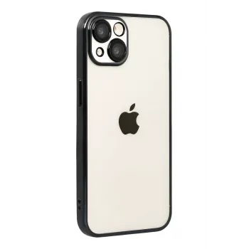 Newface Apple iPhone 15 Razer Lensli Silikon - Siyah