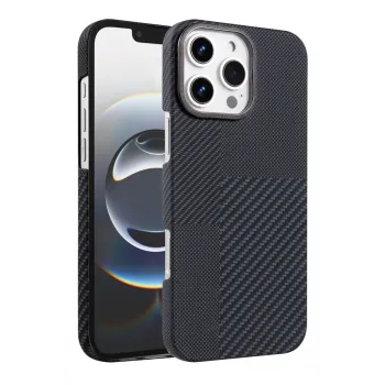 Newface Apple iPhone 16 Pro Max Vega Magsafe Kapak - Siyah