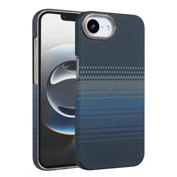 Newface Apple iPhone 16E Vega Magsafe Kapak - Mavi