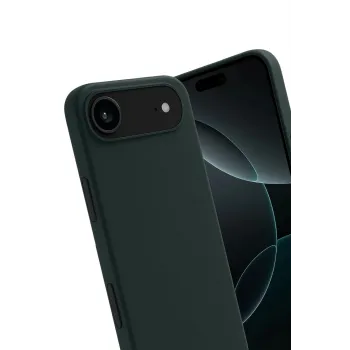 Newface Apple iPhone 17 Air First Silikon - Koyu Yeşil