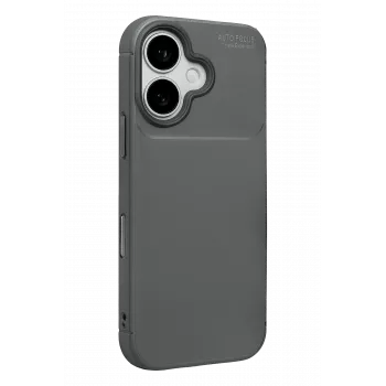 Newface Apple iPhone 17 Auto Focus Karbon Kapak - Gri