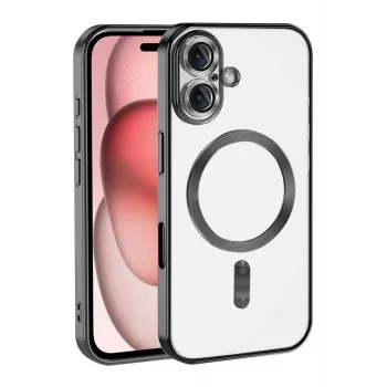 Newface Apple iPhone 17 Kross Magneticsafe Kapak - Siyah