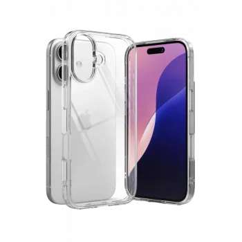 Newface Apple iPhone 17 Lüx Şeffaf Silikon - Şeffaf