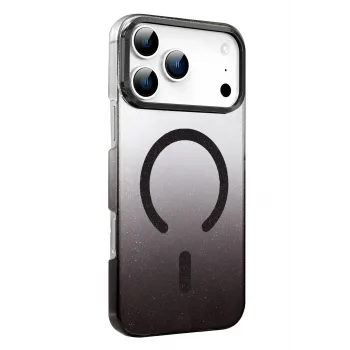 Newface Apple iPhone 17 Pro Glossy Magsafe Kapak - Siyah