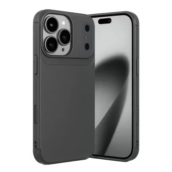 Newface Apple iPhone 17 Pro Max Auto Focus Karbon Kapak - Gri