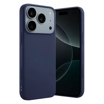 Newface Apple iPhone 17 Pro Max First Silikon - Lacivert