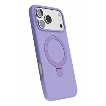 Newface Apple iPhone 17 Pro Max Regal Magsafe Standlı Kapak - Lila