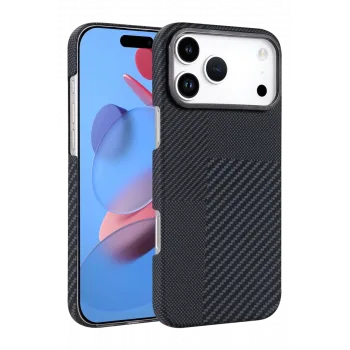 Newface Apple iPhone 17 Pro Max Vega Magsafe Kapak - Siyah