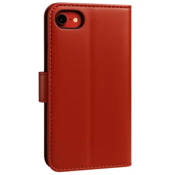 Newface Apple iPhone 7 Trend S Plus Kapaklı Kılıf - Kırmızı